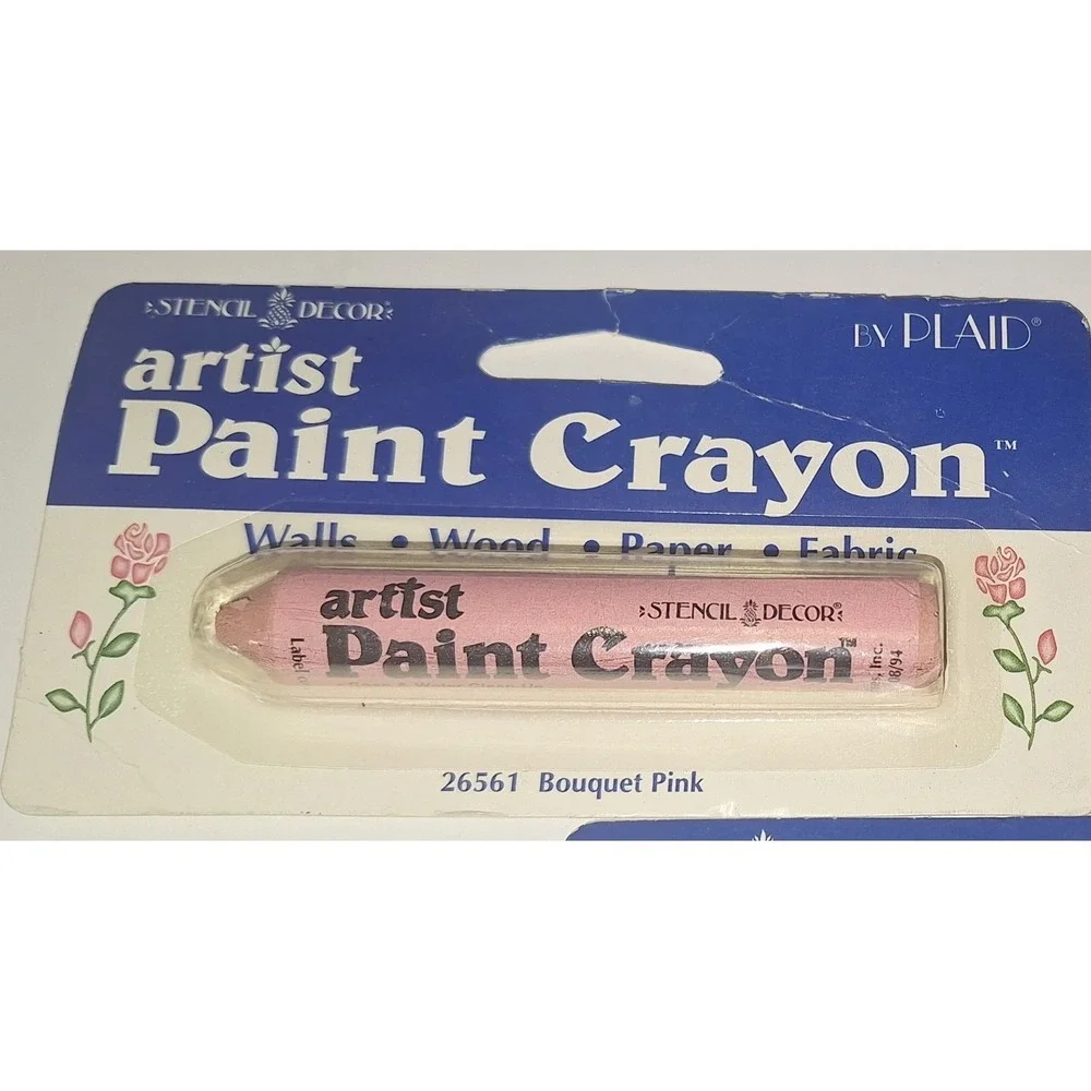Lot 3 PAINT CRAYONs Stencil‎ Decor Fade Resistant Oil Base Paint Sticks ARTIST